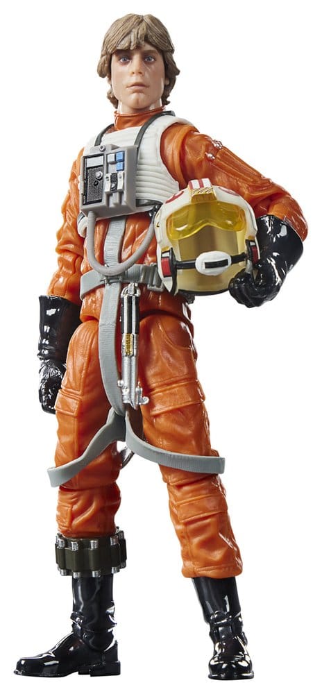 Star Wars Episode IV Black Series Action Figure Luke Skywalker (X-Wing Pilot) 15 cm DS Modellismo Star Wars Episode IV Black Action Luke