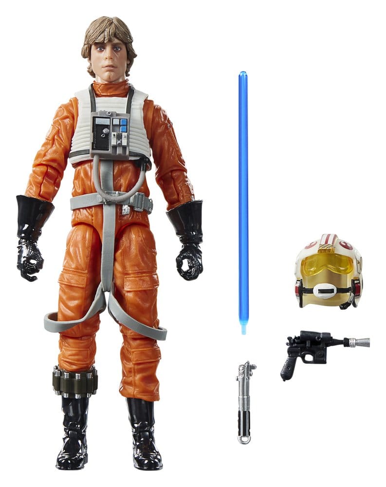 Star Wars Episode IV Black Series Action Figure Luke Skywalker (X-Wing Pilot) 15 cm DS Modellismo Star Wars Episode IV Black Action Luke - vista 5