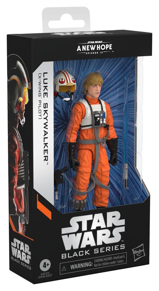 Star Wars Episode IV Black Series Action Figure Luke Skywalker (X-Wing Pilot) 15 cm DS Modellismo Star Wars Episode IV Black Action Luke - vista 4
