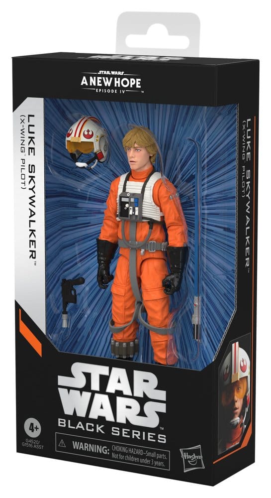 Star Wars Episode IV Black Series Action Figure Luke Skywalker (X-Wing Pilot) 15 cm DS Modellismo Star Wars Episode IV Black Action Luke - vista 2
