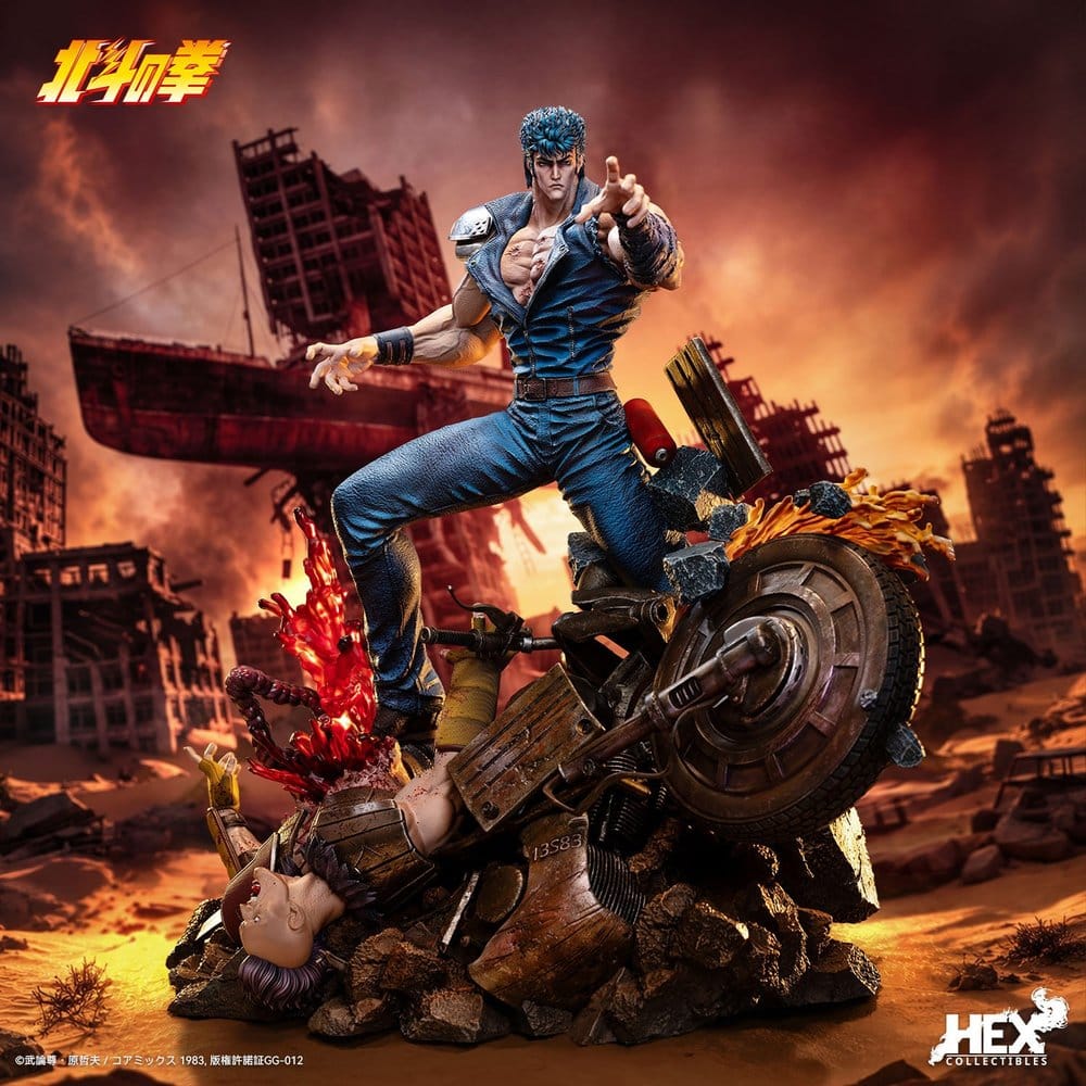 Fist of the North Star Figure 1/6 Kenshiro 43 cm DS Modellismo Fist North Star Kenshiro HEX Collectibles - vista 2