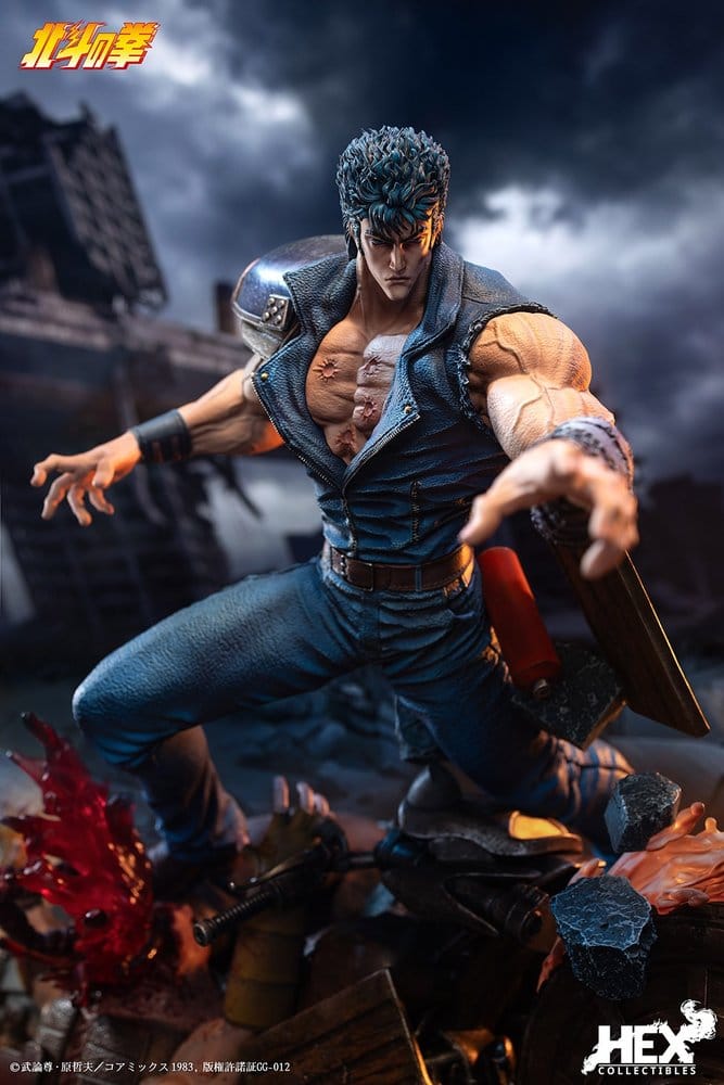 Fist of the North Star Figure 1/6 Kenshiro 43 cm DS Modellismo Fist North Star Kenshiro HEX Collectibles - vista 4