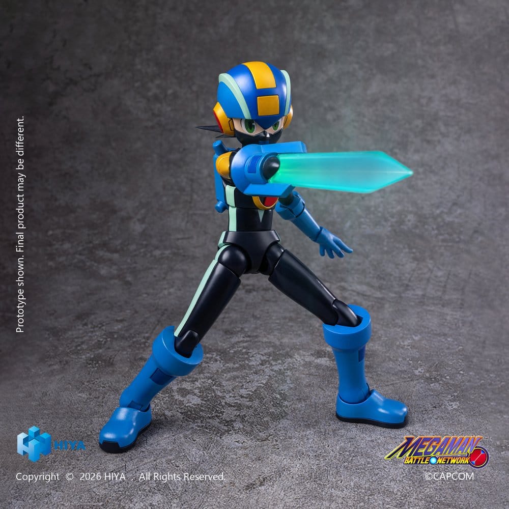 Mega Man Exquisite Basic Series Action Figure MegaMan.EXE 13 cm DS Modellismo Mega Man Exquisite Basic Action MegaMan.EXE - vista 3