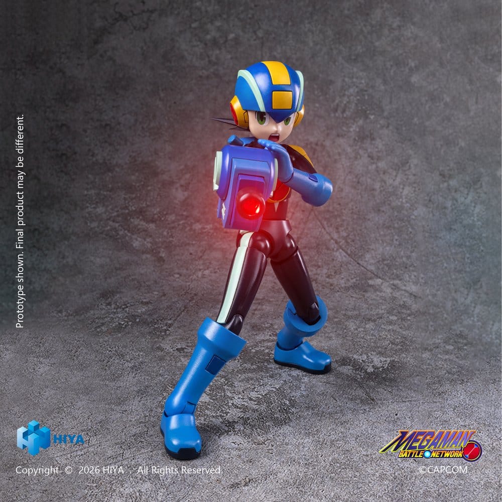 Mega Man Exquisite Basic Series Action Figure MegaMan.EXE 13 cm DS Modellismo Mega Man Exquisite Basic Action MegaMan.EXE - vista 4