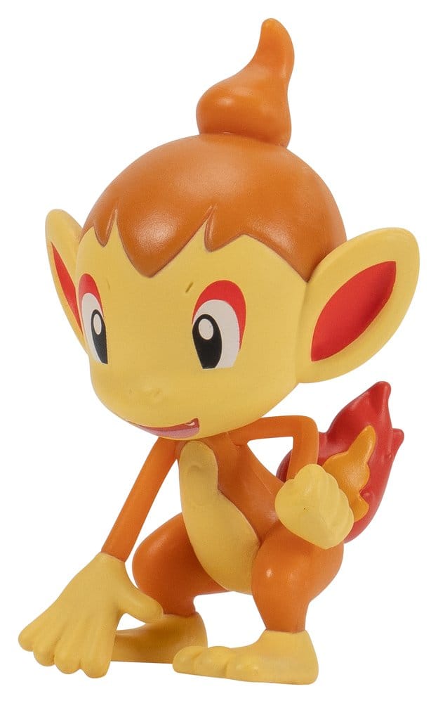 Pokémon Battle Figure Set Action Figures Chimchar, Ralts & Porygon (3-Pack) DS Modellismo Pokémon Battle Action Chimchar, Ralts - vista 2
