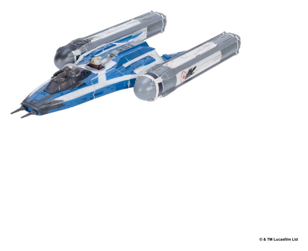 Star Wars Medium Vehicle & Figure set BTL-B Y-wing & Ahsoka & R7-A7 DS Modellismo Star Wars Medium Vehicle & Btl-B Y-wing