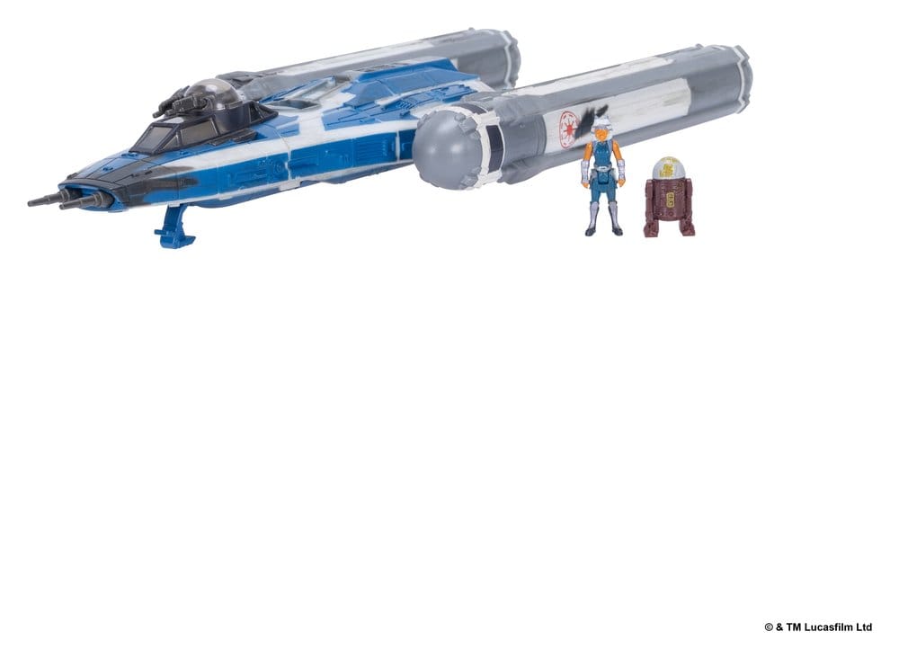 Star Wars Medium Vehicle & Figure set BTL-B Y-wing & Ahsoka & R7-A7 DS Modellismo Star Wars Medium Vehicle & Btl-B Y-wing - vista 5
