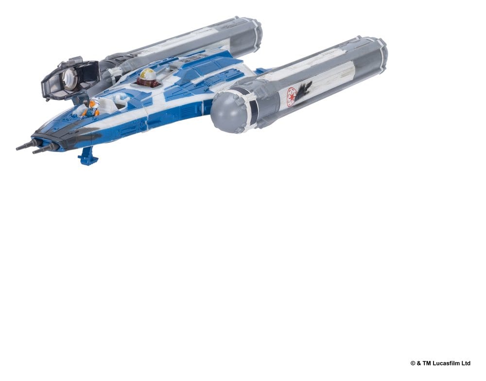 Star Wars Medium Vehicle & Figure set BTL-B Y-wing & Ahsoka & R7-A7 DS Modellismo Star Wars Medium Vehicle & Btl-B Y-wing - vista 3