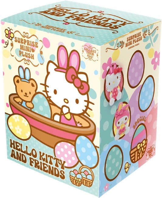 Peluche Sanrio Mini Hello Kitty and Friends Easter 12 cm Blind Box Display (12) DS Modellismo Peluche Sanrio Mini Hello Kitty Friends - vista 2