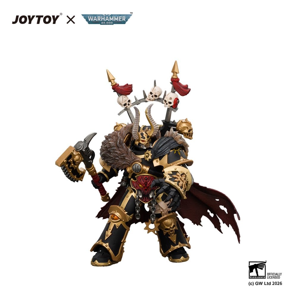 Warhammer Action Figure Black Legion Chaos Lord (13 cm) DS Modellismo Warhammer Action Black Legion Chaos Lord - vista 5