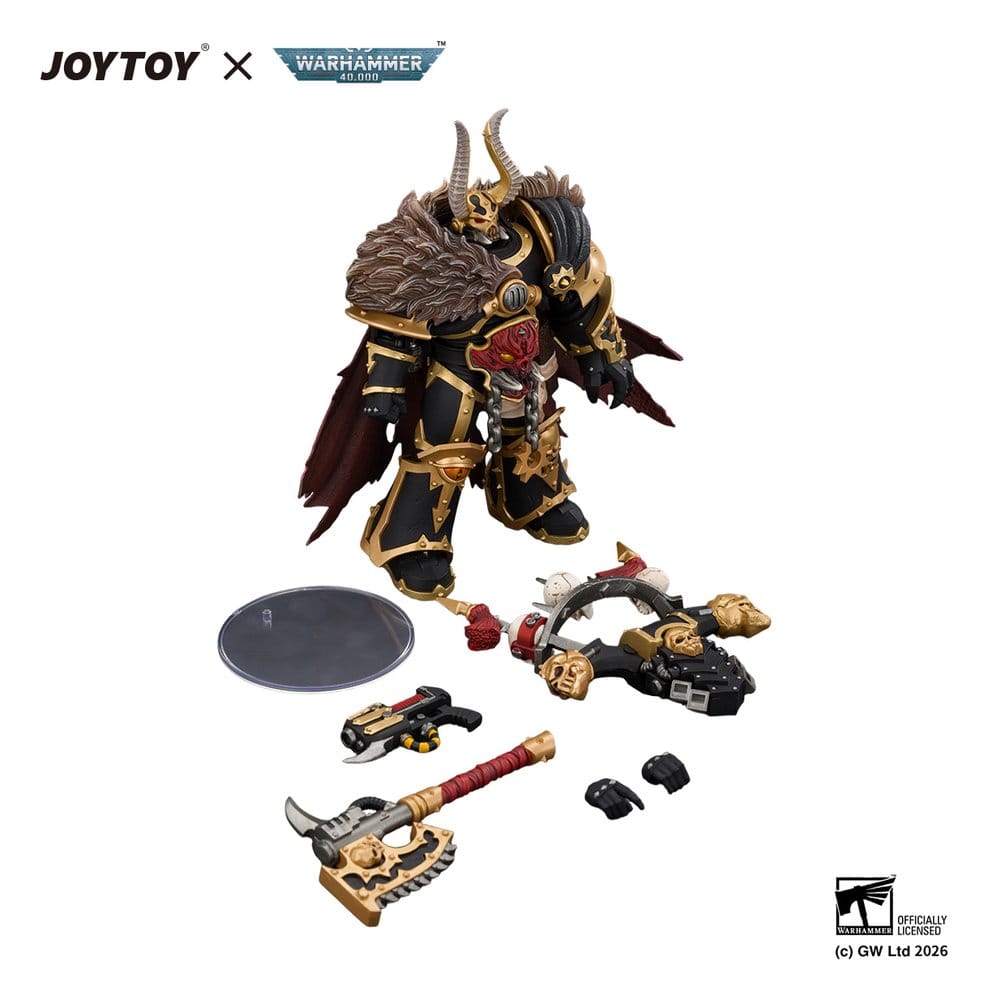 Warhammer Action Figure Black Legion Chaos Lord (13 cm) DS Modellismo Warhammer Action Black Legion Chaos Lord - vista 4