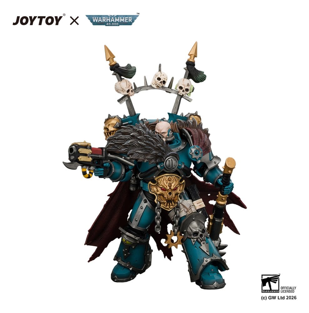 Warhammer Action Figure Alpha Legion Chaos Lord (13 cm) DS Modellismo Warhammer Action Alpha Legion Chaos Lord - vista 2
