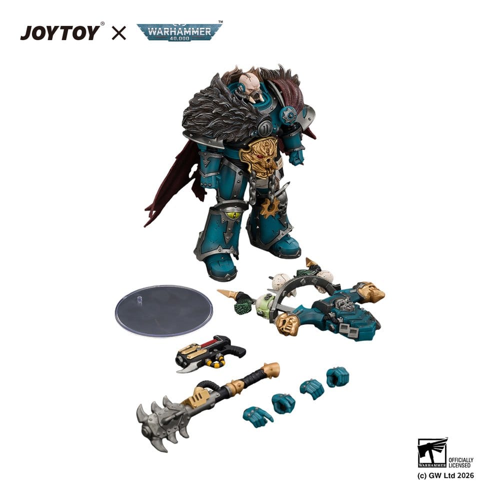 Warhammer Action Figure Alpha Legion Chaos Lord (13 cm) DS Modellismo Warhammer Action Alpha Legion Chaos Lord - vista 4