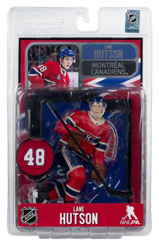 NHL McFarlane SportsPicks Action Figure Lane Hutson (Montreal Canadiens Heritage Classic) 18 cm DS Modellismo Nhl McFarlane SportsPicks Action Lane Hutson - vista 5