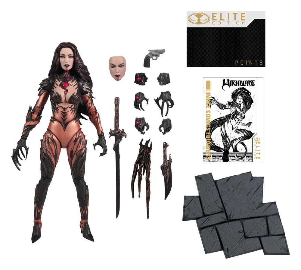 Image Comics McFarlane Elite Edition Deluxe Action Figure Sara Pezzini (Witchblade) 18 cm DS Modellismo Image Comics McFarlane Elite Deluxe Action - vista 6