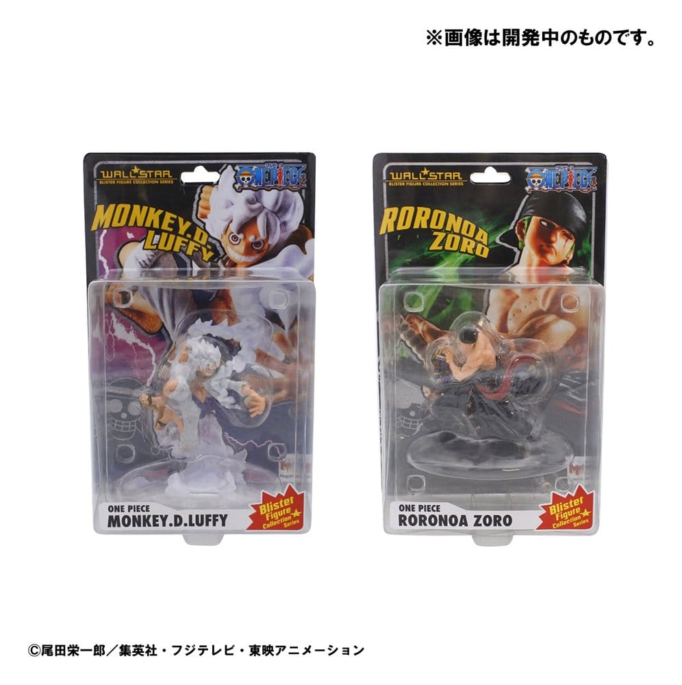 One Piece Wallstar PVC Figures 2-Pack Monkey D. Luffy Gear Fifth & Roronoa Zoro (with gift) 10 cm DS Modellismo One Piece Wallstar Monkey D. Luffy Gear - vista 5