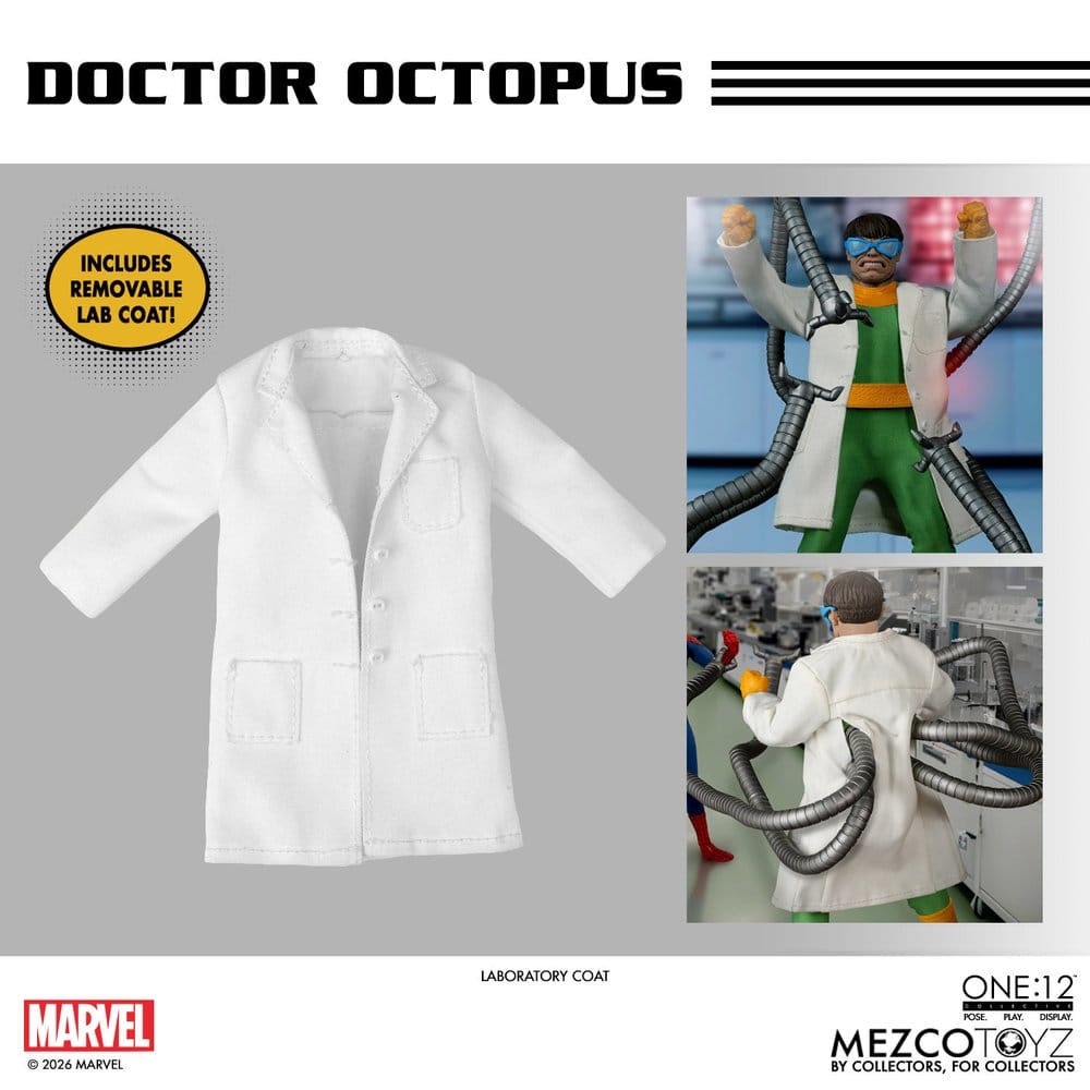 Marvel Comics One:12 Collective Action Figure 1/12 Doctor Octopus 16 cm DS Modellismo Marvel Comics One:12 Collective Action - vista 5