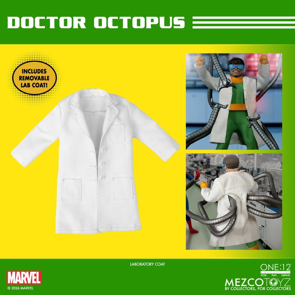 Marvel Comics One:12 Collective Action Figure 1/12 Doctor Octopus 16 cm DS Modellismo Marvel Comics One:12 Collective Action - vista 6