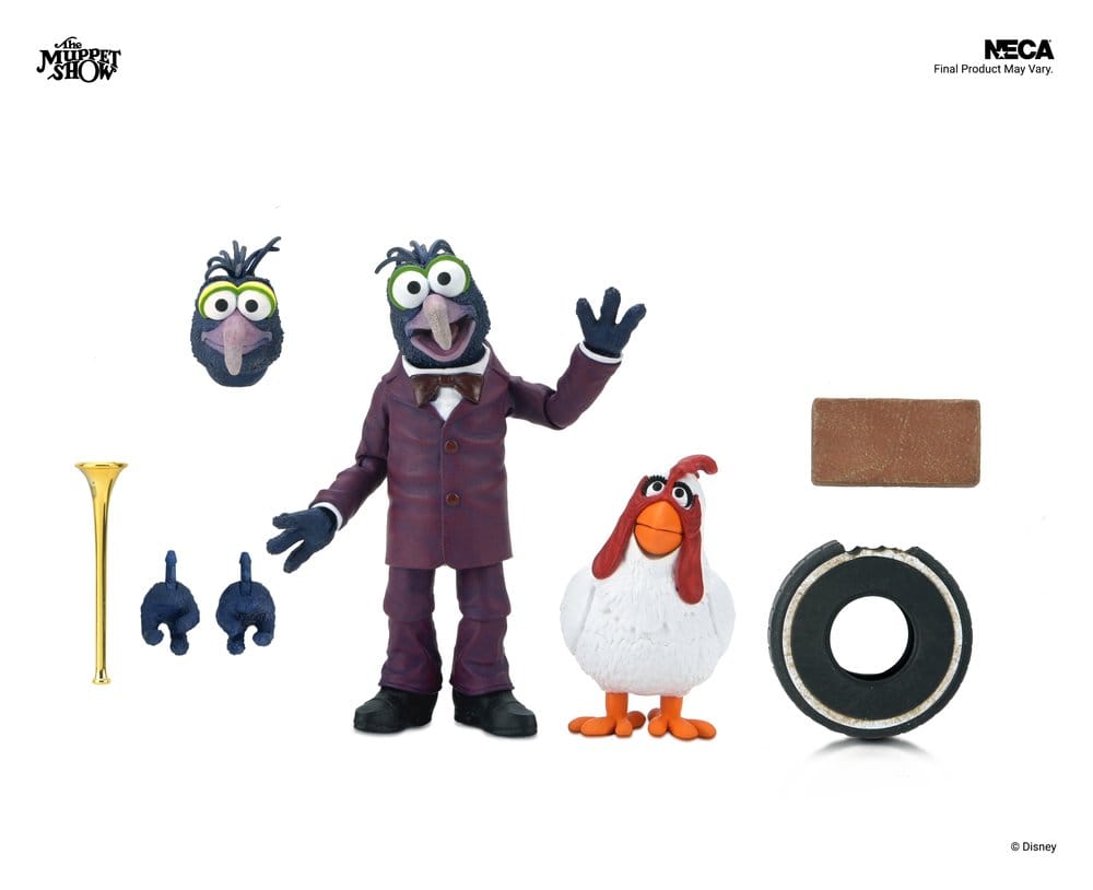 The Muppets Ultimate Action Figure Gonzo with Camilla 18 cm DS Modellismo Muppets Ultimate Action Gonzo with Camilla - vista 2