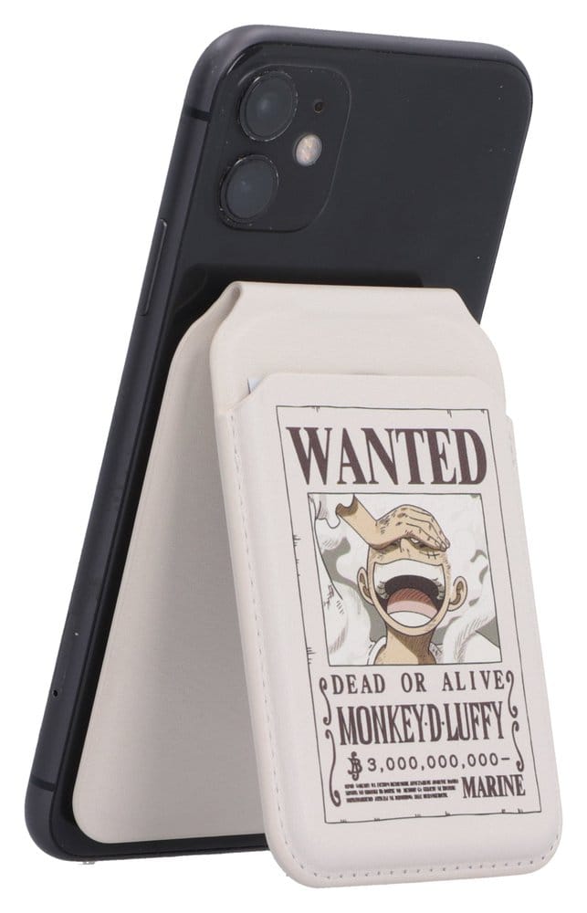 Porta tessere One Piece Luffy Wanted Poster 10 cm DS Modellismo Porta tessere One Piece Luffy Wanted Poster - vista 3