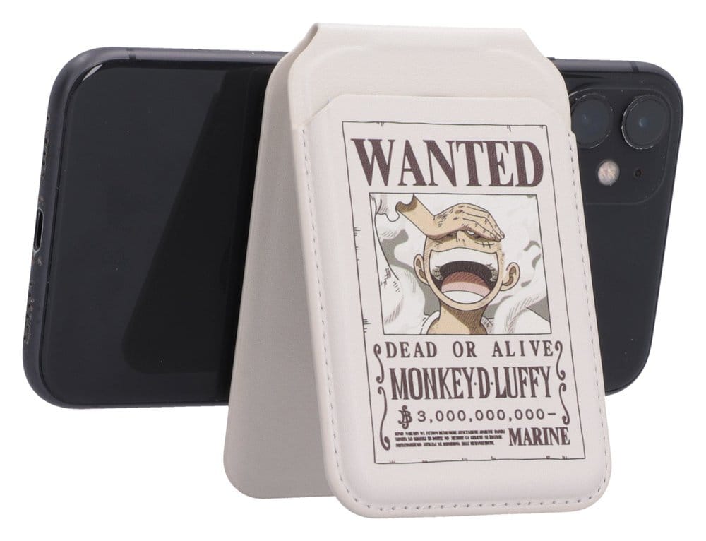 Porta tessere One Piece Luffy Wanted Poster 10 cm DS Modellismo Porta tessere One Piece Luffy Wanted Poster - vista 4