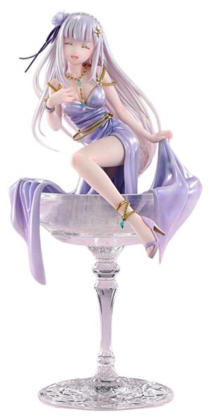 Statua Re:Zero Prisma Wing Emilia in vetro