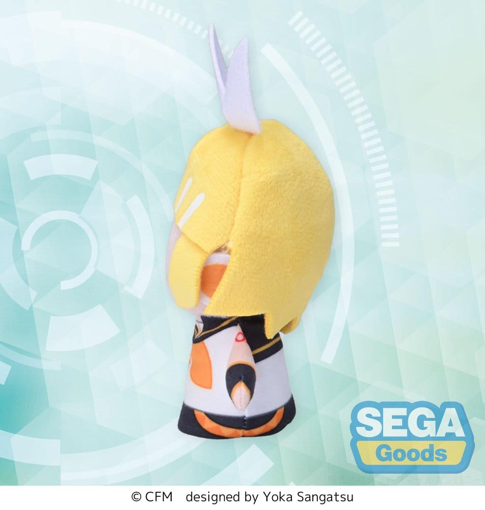Peluche Kagamine Rin & Len Fuwa Petit Kagamine Rin Finger Mascot 10 cm DS Modellismo Peluche Kagamine Rin & Len Fuwa Petit - vista 5