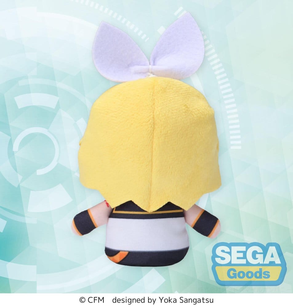 Peluche Kagamine Rin & Len Fuwa Petit Kagamine Rin Finger Mascot 10 cm DS Modellismo Peluche Kagamine Rin & Len Fuwa Petit - vista 4