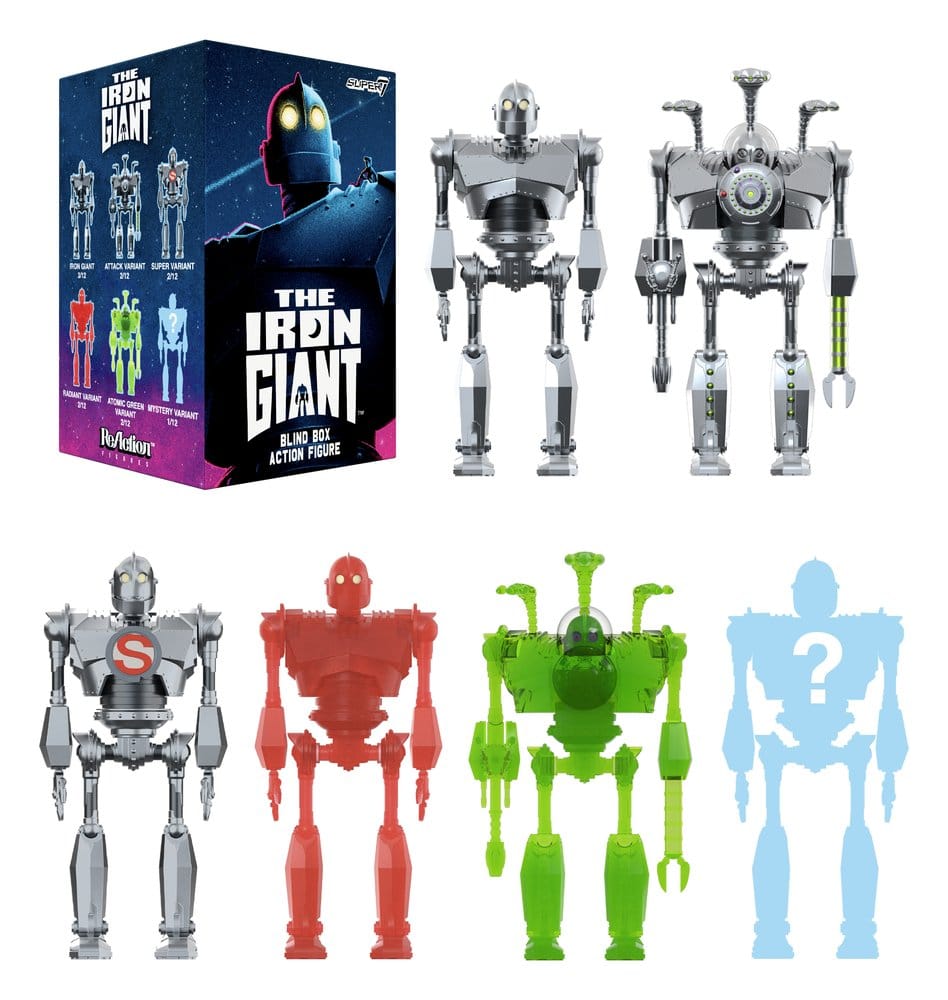 The Iron Giant Action Figures Wave 01 Blind Box Display (12) - Damaged packaging DS Modellismo Iron Giant Action Wave 01 Blind Box Display - vista 2