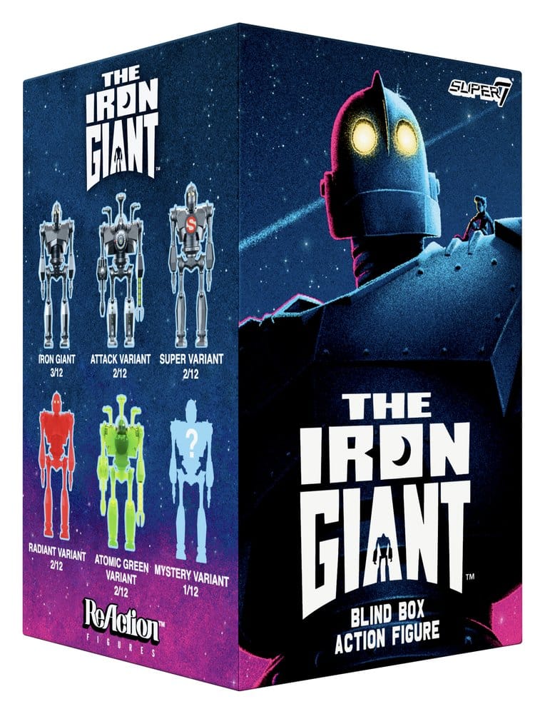 The Iron Giant Action Figures Wave 01 Blind Box Display (12) - Damaged packaging DS Modellismo Iron Giant Action Wave 01 Blind Box Display - vista 3