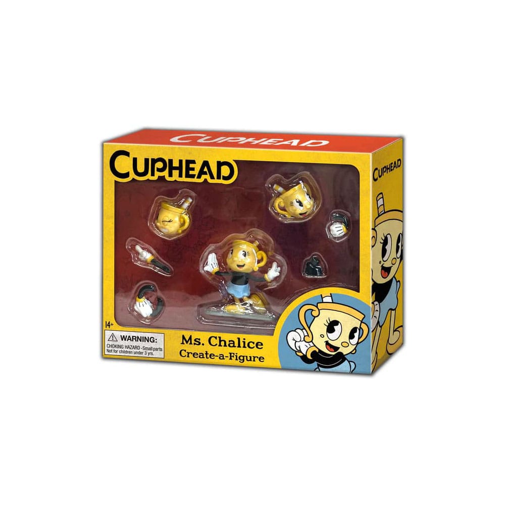 Cuphead Mini Create a Figure Figure Ms. Chalice DS Modellismo Cuphead Mini Create a Ms. Chalice - vista 2