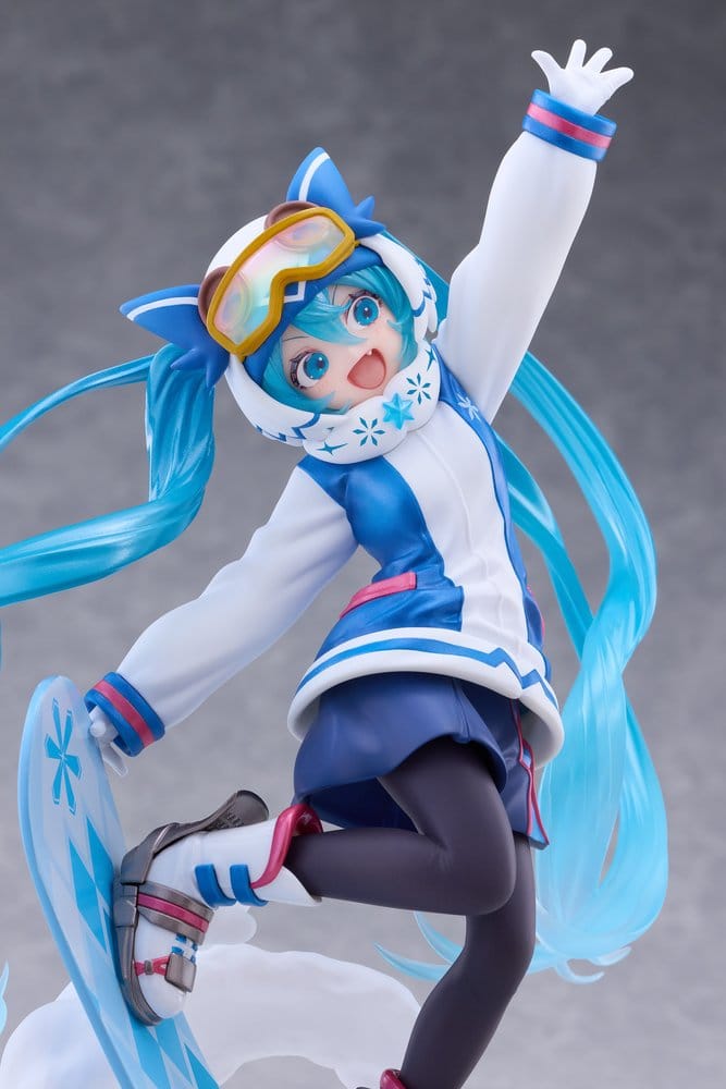 Hatsune Miku Amp+ PVC Figure Snow Miku All Stars 2016 Ver. 23 cm DS Modellismo Hatsune Miku Amp+ Snow Miku All Stars 2016 - vista 5