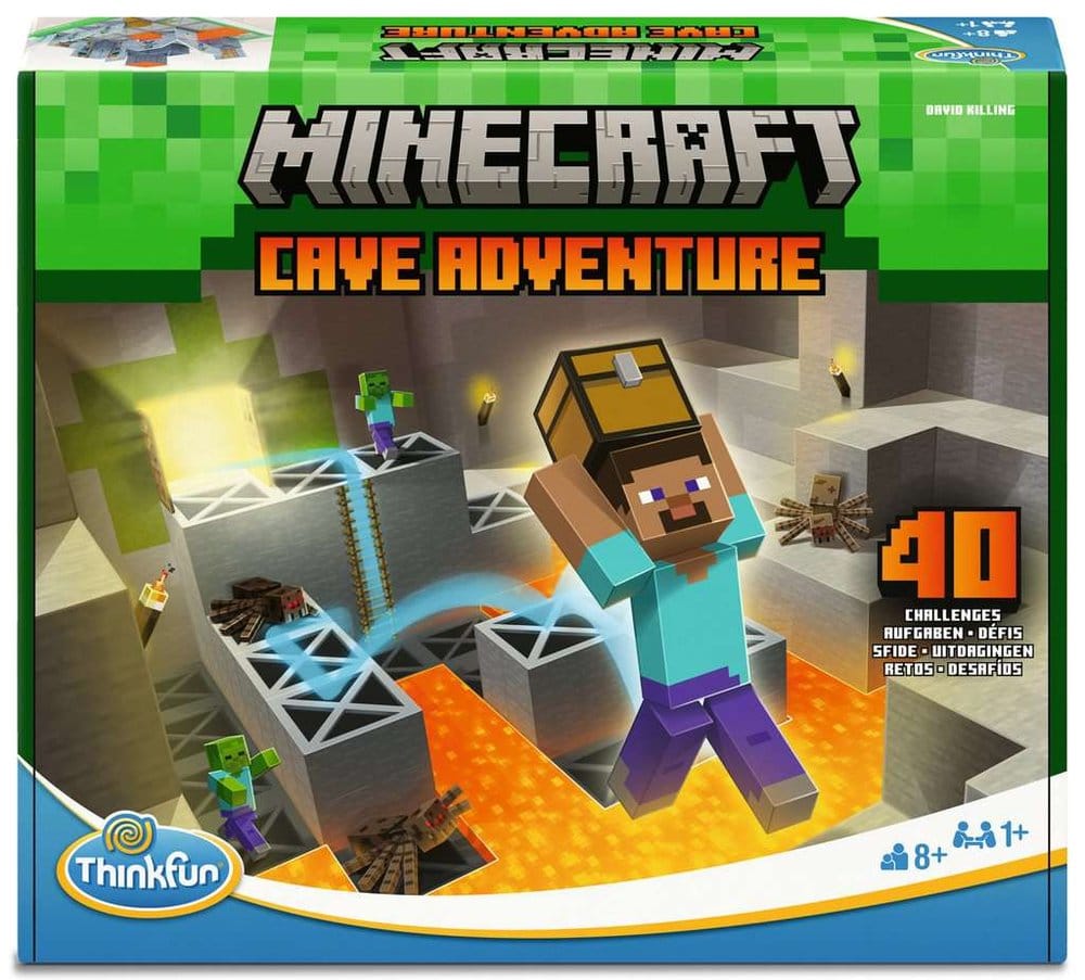 Minecraft Cave Adventure Logic Game DS Modellismo Minecraft Cave Adventure Logic Game Thinkfun