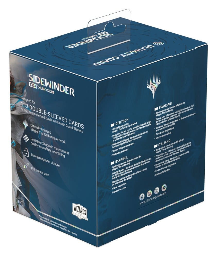 Ultimate Guard Sidewinder 133+ Xenoskin Magic: The Gathering "Reality Fracture" - Jace, Building Reality - Damaged packaging DS Modellismo Ultimate Guard Sidewinder 133+ Xenoskin - vista 3