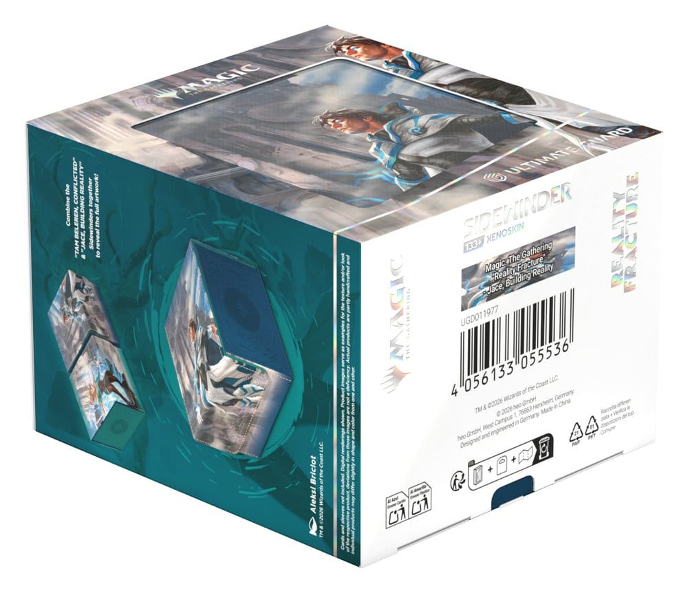 Ultimate Guard Sidewinder 133+ Xenoskin Magic: The Gathering "Reality Fracture" - Jace, Building Reality - Damaged packaging DS Modellismo Ultimate Guard Sidewinder 133+ Xenoskin - vista 2