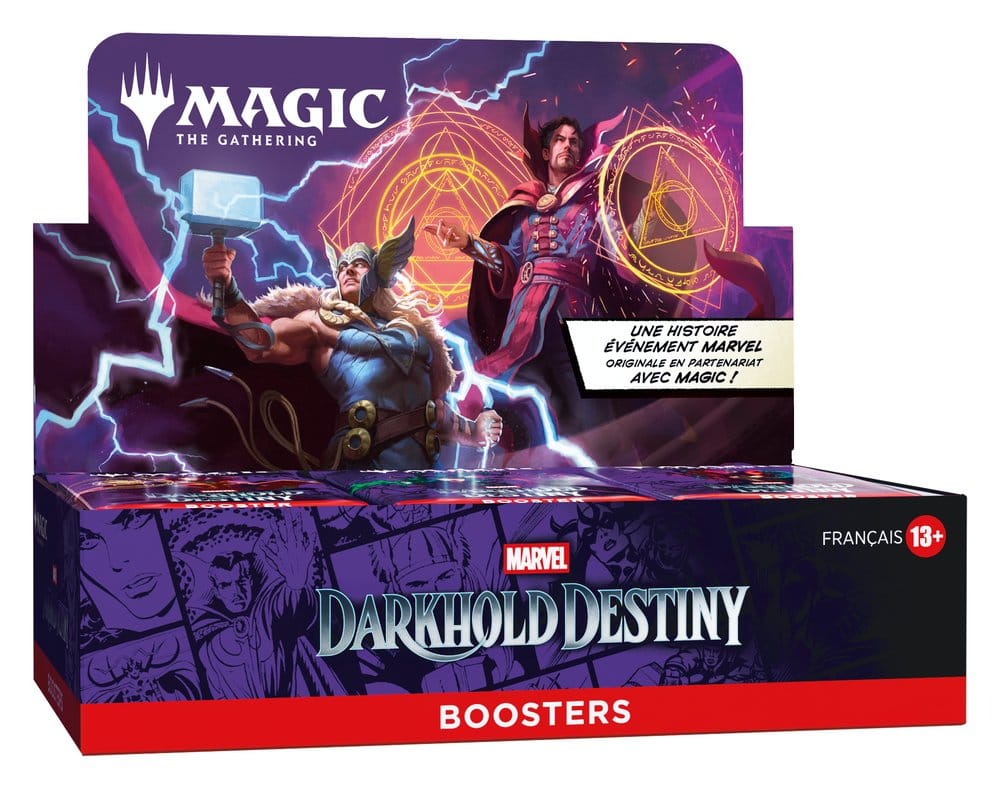 Magic the Gathering Marvel: Darkhold Destiny Play Booster Display (30) french DS Modellismo Magic Gathering Marvel: Darkhold Destiny