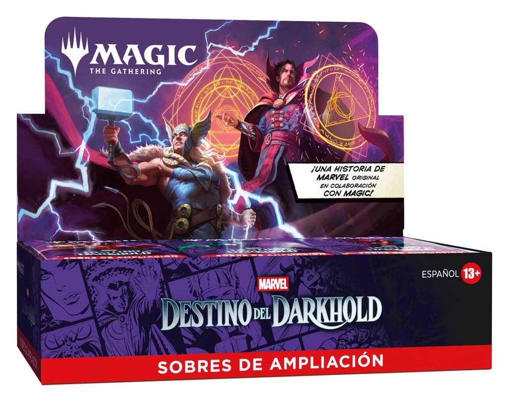 Magic the Gathering Marvel: Destino del Darkhold Play Booster Display (30) spanish DS Modellismo Magic Gathering Marvel: Destino del Darkhold
