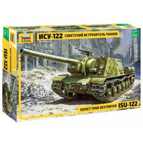 1/35 ISU-122 Soviet Tank Destroyer DS Modellismo 1/35 ISU-122 Soviet Tank Destroyer